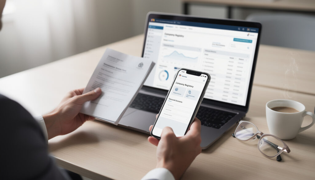 découvrez les étapes simples pour vérifier si une entreprise est légalement enregistrée et assurez-vous de sa conformité réglementaire avant toute collaboration.
